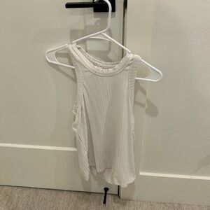 Cute comfortable white tank top